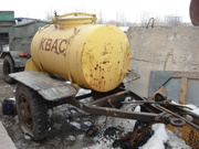 Бочка от кваса на прицепе