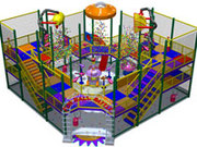 Детские игровые лабиринты в ТРЦ