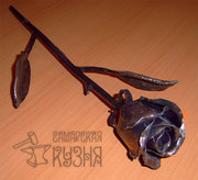 Кованая роза
