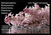 Биопрепараты, коагулянты, флокулянты, реагенты, химия для очистных