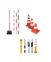 Веха, столбик дорожный, конус, буфер дорожный