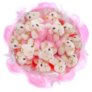 Букеты из мягких игрушек купить в Саратове