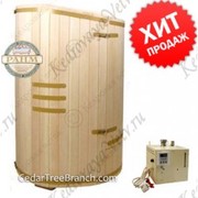 2 комплекта фитобочка «Богатырь» овальный со скосом + парогенератор