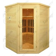 Угловая трёх-четырехместная инфракрасная сауна