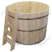 Круглая трёх-четырёхместная купель