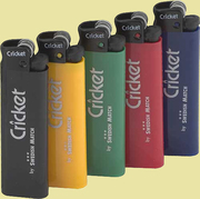 Зажигалки Cricket и Feudor