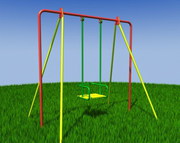 Качели, карусель, горки детские