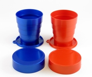 Складные стаканчики под ваш логотип оптом от 100штук