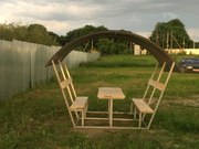 Беседки дачные оцинкованные и грунтованные 