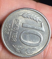 Монета 10 рублей 1993 г.