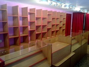Стилажи,  прилавок